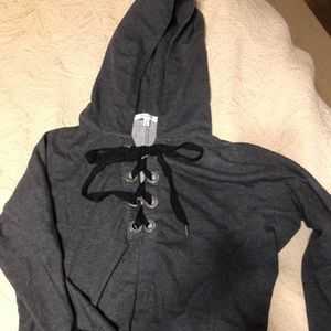 Gray hoodie